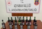 Jandarma ekiplerinden kaçak içki operasyonu