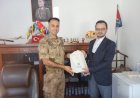 Başkan Atalay'dan Jandarma Komutanına ziyaret