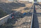 Adıyaman’da tren kazası: 2 ölü