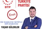 BTP Gölbaşı belediye başkan adayı