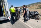 Gölbaşı’nda otomobil ile motosiklet çarpıştı: 2 yaralı