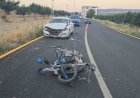 Otomobil ile motosiklet çarpıştı: 4 yaralı