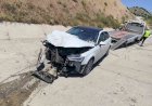 Malatya’da iki aracın çarpıştığı kaza kamerada: 4 yaralı ‎