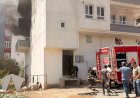 İşçilerin kaldığı evde yangın: 2 kişi dumandan etkilendi ‎