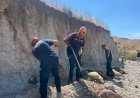 Toprak kaymasında 6 küçükbaş hayvan telef oldu ‎