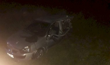 otomobiller çarpıştı: 1 yaralı