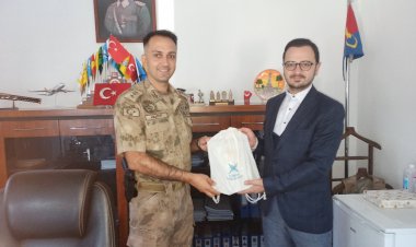 Başkan Atalay'dan Jandarma Komutanına ziyaret