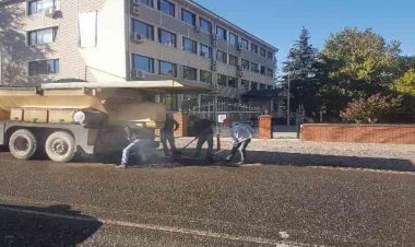 Gölbaşı Belediyesi asfaltlama çalışmalarını sürdürüyor