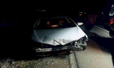 Otomobil şarampole savruldu: 1 yaralı