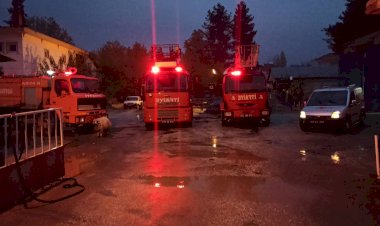 Gölbaşı Belediye İtfaiyesi kazalara karşı kurban kesti