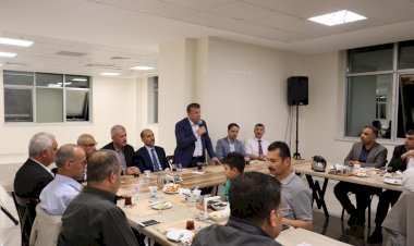 Adıyaman Milli Eğitim Ailesi İftar Yemeğinde Bir Araya Geldi