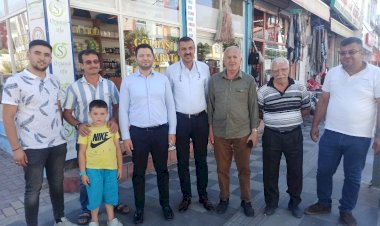 Milletvekili Toprak Gölbaşı ilçesinde esnaf ziyareti yaptı