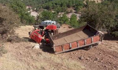 Adıyaman'da traktör devrildi: 1 ölü, 8 yaralı