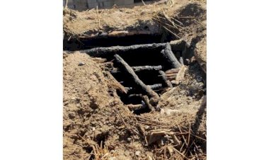 Gölbaşı ilçesinde ev ve samanlık yandı