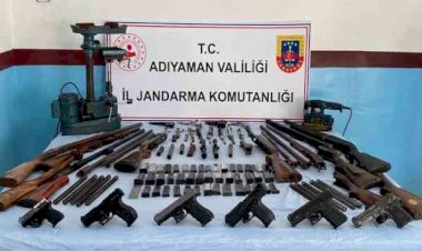 Jandarma ekiplerinden silah tamircisine operasyon