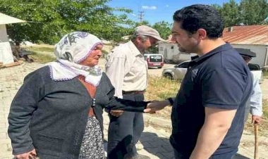 Kaymakam Seyhan, köylerde incelemelerde bulundu