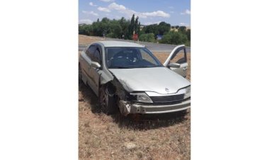 Gölbaşı'nda iki otomobil çarpıştı: 2 yaralı