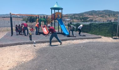 Konteyner kentlerde bayram temizliği