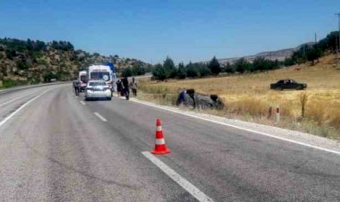 Otomobil şarampole devrildi: 3 yaralı