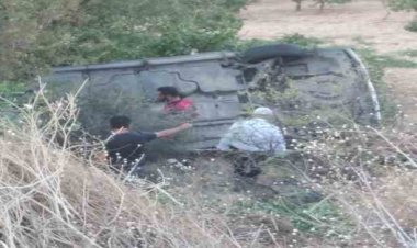 Adıyaman’da kontrolden çıkan minibüs takla attı: 7 yaralı