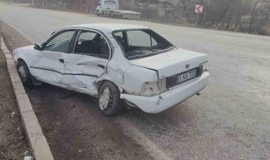 Malatya’da kamyon ile otomobil çarpıştı: 1 yaralı