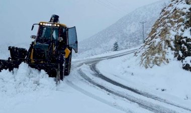 Gölbaşı’nda kapalı köy yolları açıldı