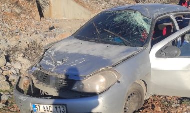 Otomobil şarampole uçtu: 4 yaralı