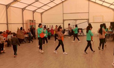 Konteyner kentte çocuk şenliği düzenlendi