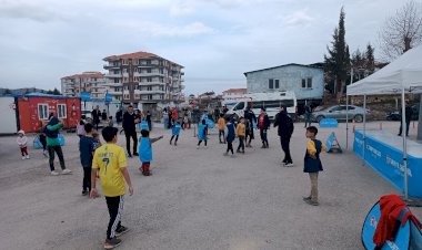 Fatih konteyner kentte çocuk şenliği düzenlendi