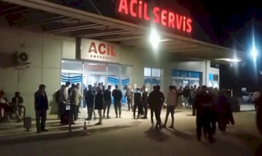 120 inşaat işçisi gıda zehirlenmesi şüphesiyle hastanelik oldu