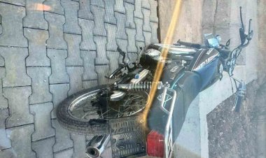 Malatya’da motosiklet takla attı 1 yaralı