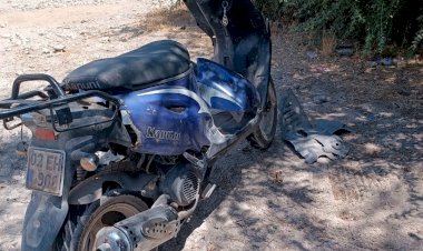 Gölbaşı’nda hafif ticari araç ile motosiklet çarpıştı: 1 yaralı