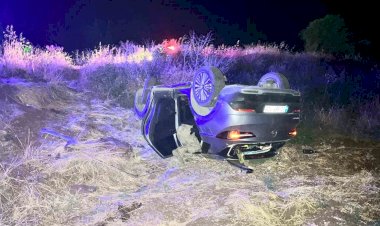 Freni boşalan kamyon kazaya neden oldu: 2 yaralı