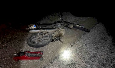 otomobil ile motosiklet çarpıştı 1 yaralı