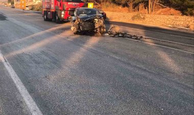 İki otomobil çarpıştı 1 yaralı