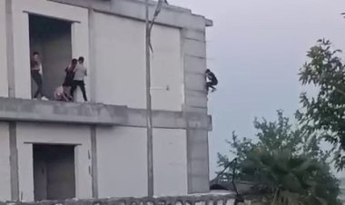 Adıyaman'da Çocukların tehlikeli oyunu