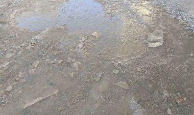 Gölbaşı’nda, sular dondu