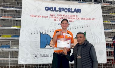 Gölbaşılı sporcu Türkiye 2.'si oldu