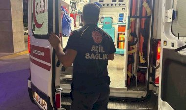 ‎Otomobil takla attı: 1 yaralı