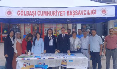 Gölbaşı Cumhuriyet Başsavcılığı’ndan Toplumsal Barışa Katkı: Uzlaşma Masası Standı Açıldı ‎