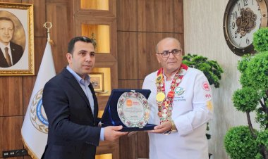 Gölbaşı'nda gastronomi buluşması: dernek başkanları kaymakam Algın'ı ziyaret etti ‎