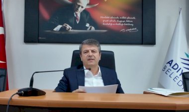 Adıyaman Belediyesi’nden Gölbaşı’na anlamlı destek: 180 ton bitüm yardımı