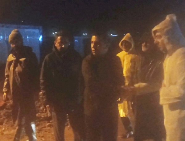 Kaymakam Algın’dan sağanak yağış mesaisi 