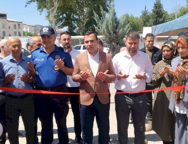 Kaymakam Algın, Adem yıl sonu sergisi ve kermesinin açılışını gerçekleştirdi