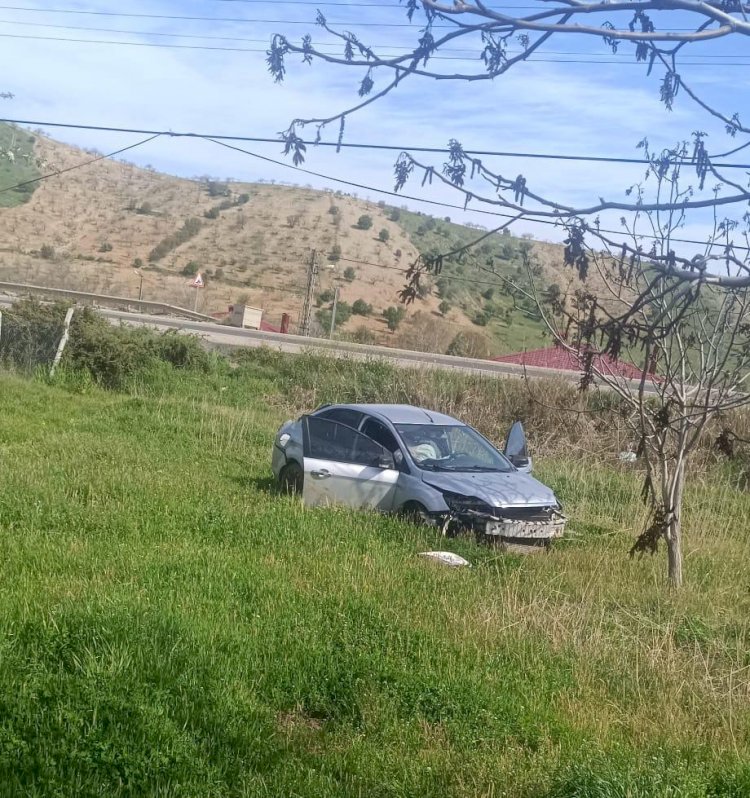 Otomobil takla attı: 1 yaralı