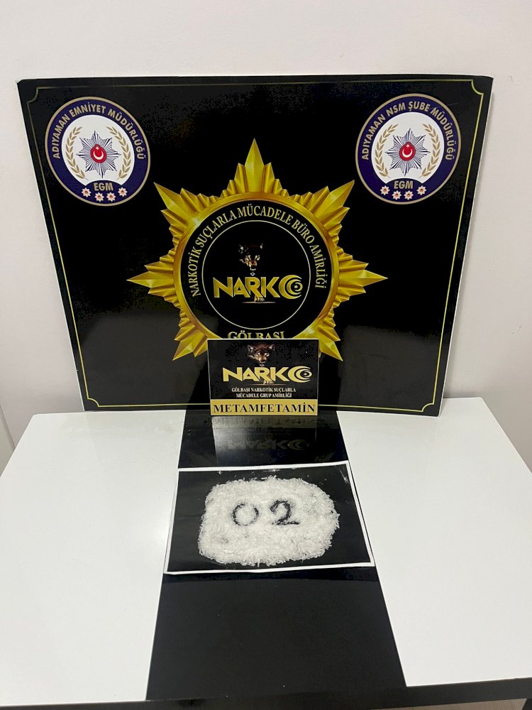 Adıyaman’da Uyuşturucu Operasyonu 