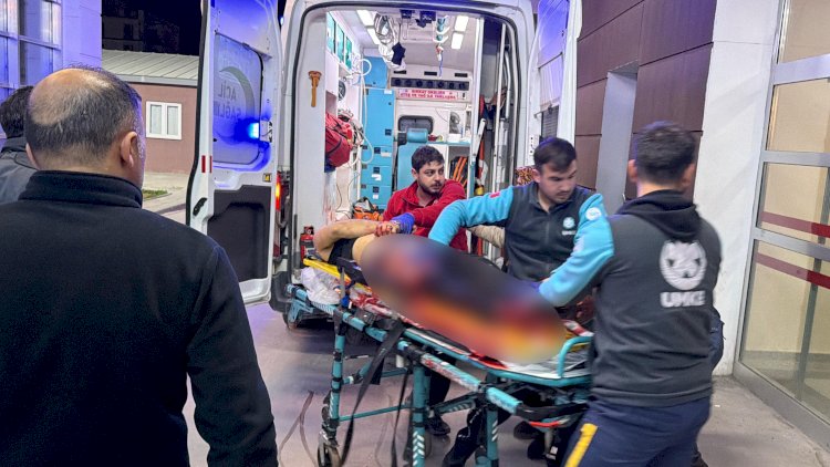 İkinci kattan atlayan kişi ağır yaralandı