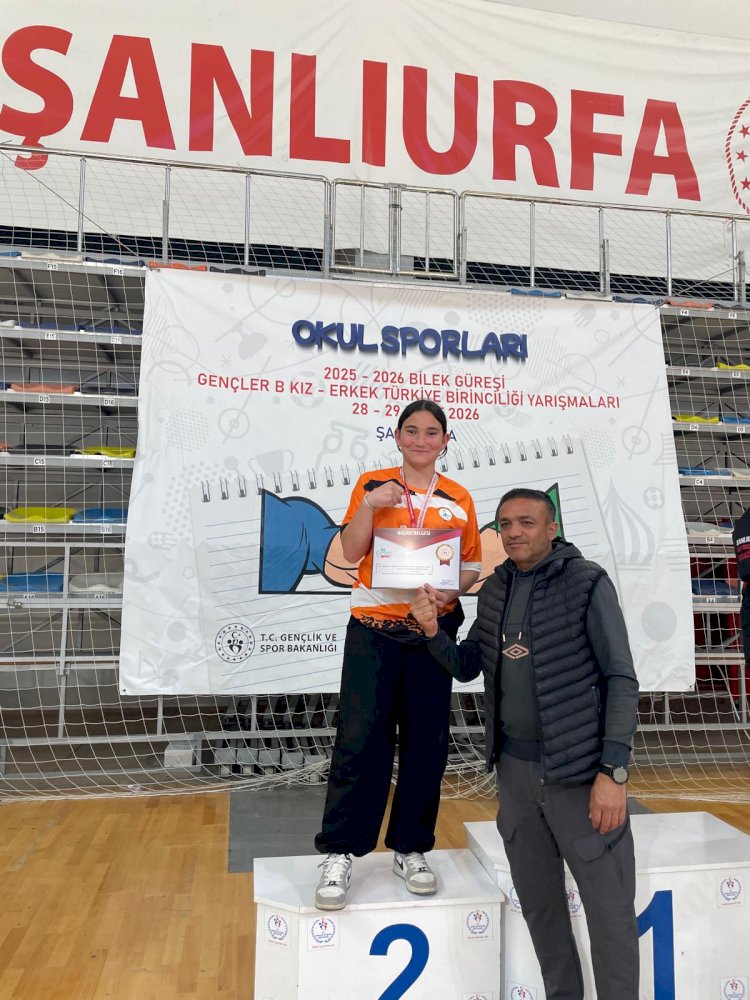 Gölbaşılı sporcu Türkiye 2.'si oldu