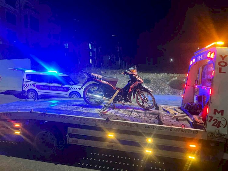 Gölbaşı’nda jandarmadan motosiklet denetimi